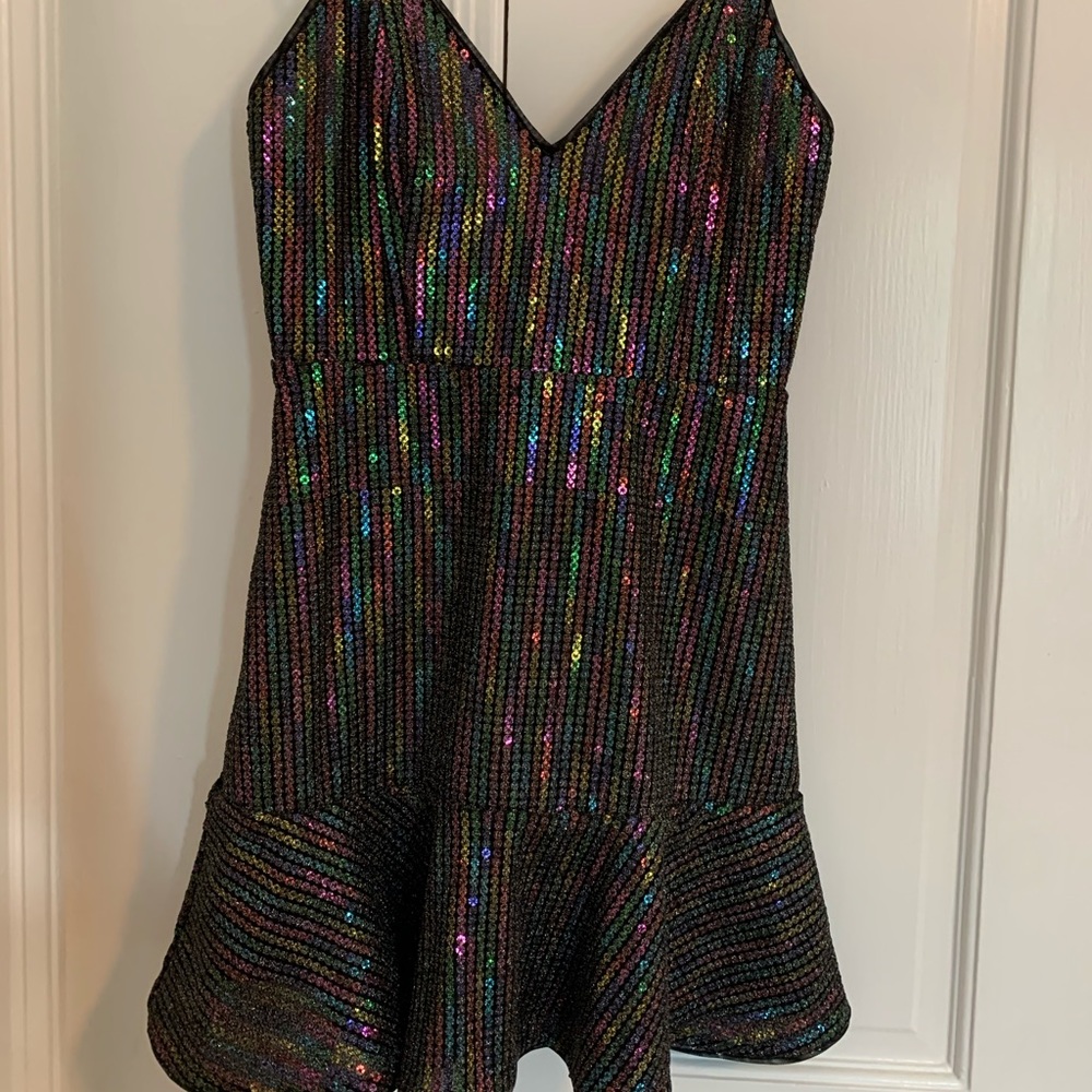X by NBD Taste The Rainbow Dress Size XXS - Picture 2 of 6